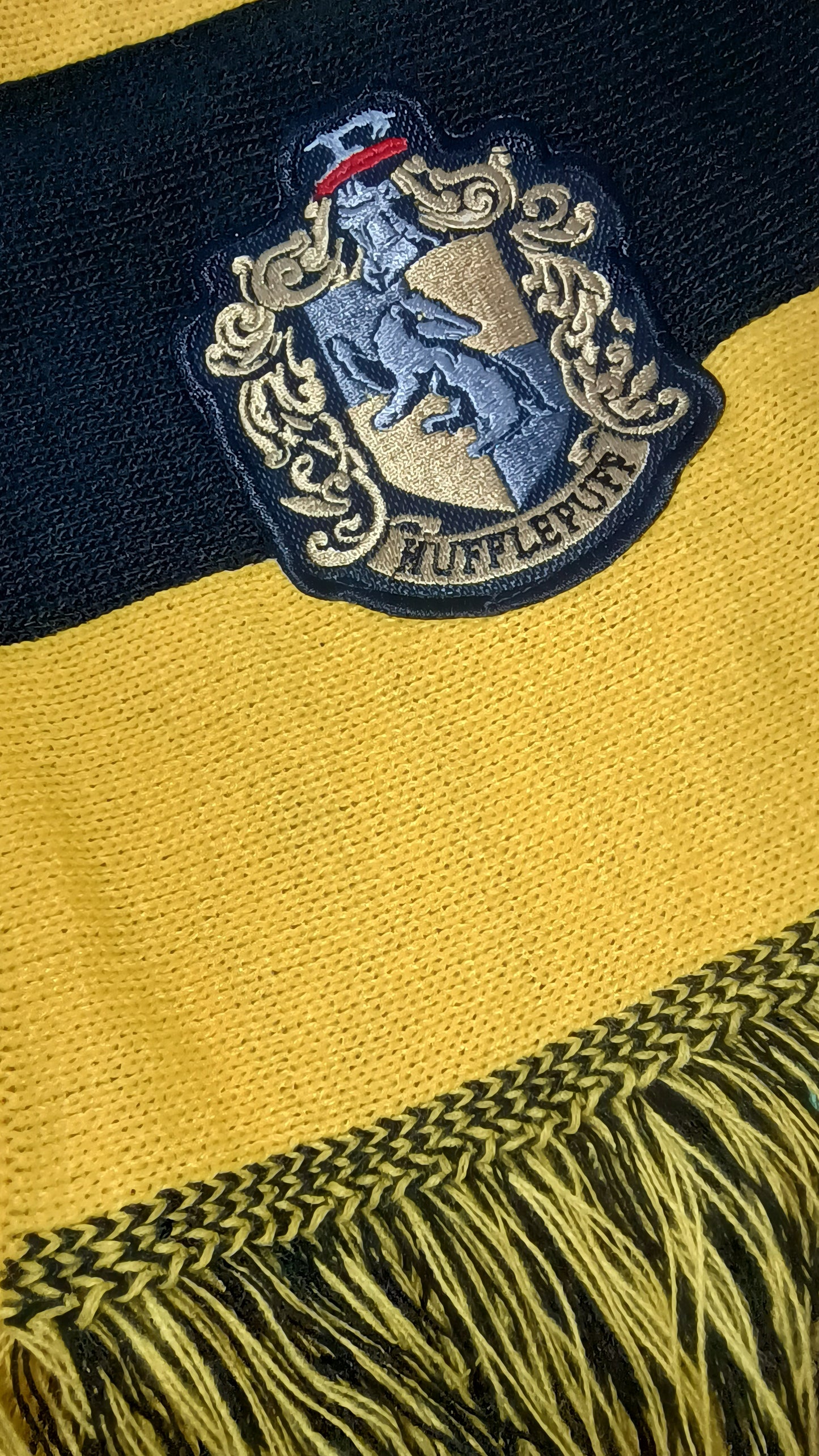 Bufanda - Hufflepuff (rayada)