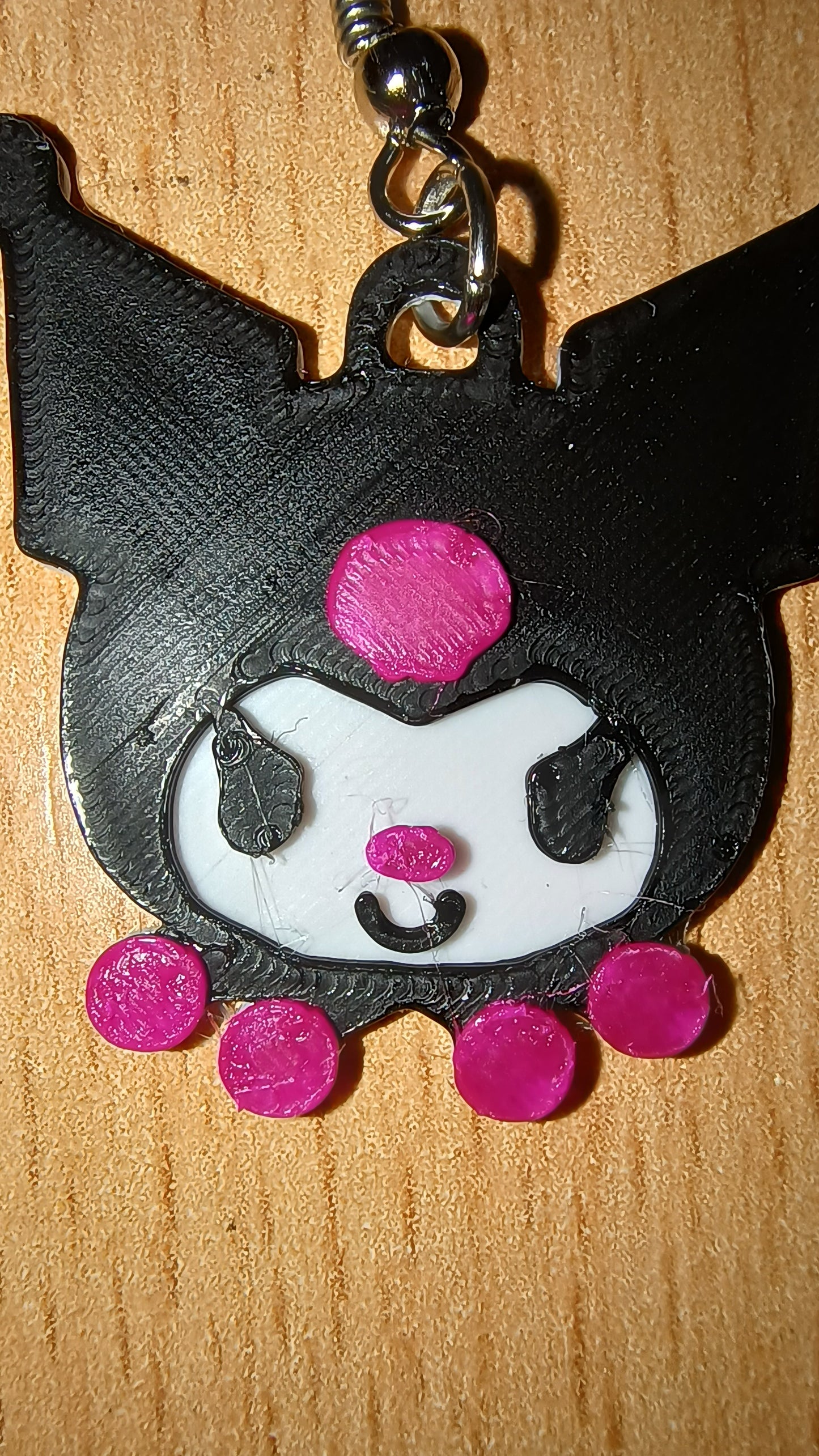 Aros 3D - Kuromi (PVC)
