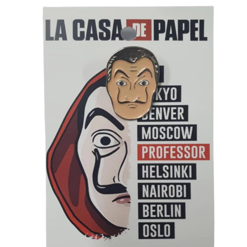 Prendedor - La casa de papel