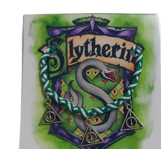 Pulsera artesanal - Slytherin