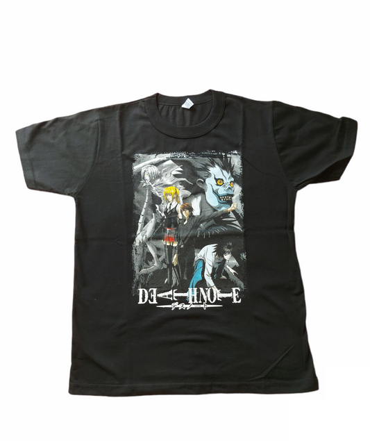 Remera serigrafía - Death Note (protagonistas)