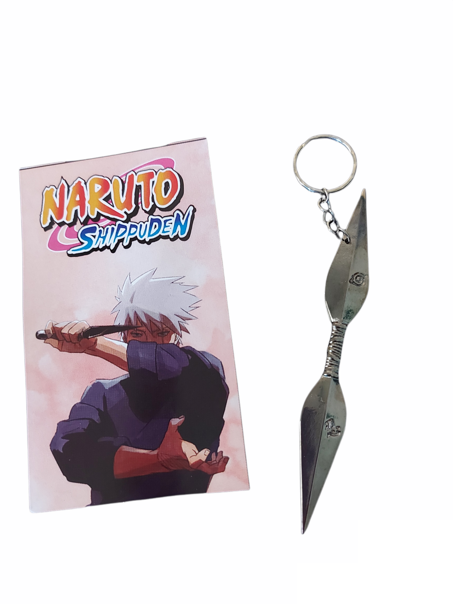 Llavero Kunai de doble hoja (metal)