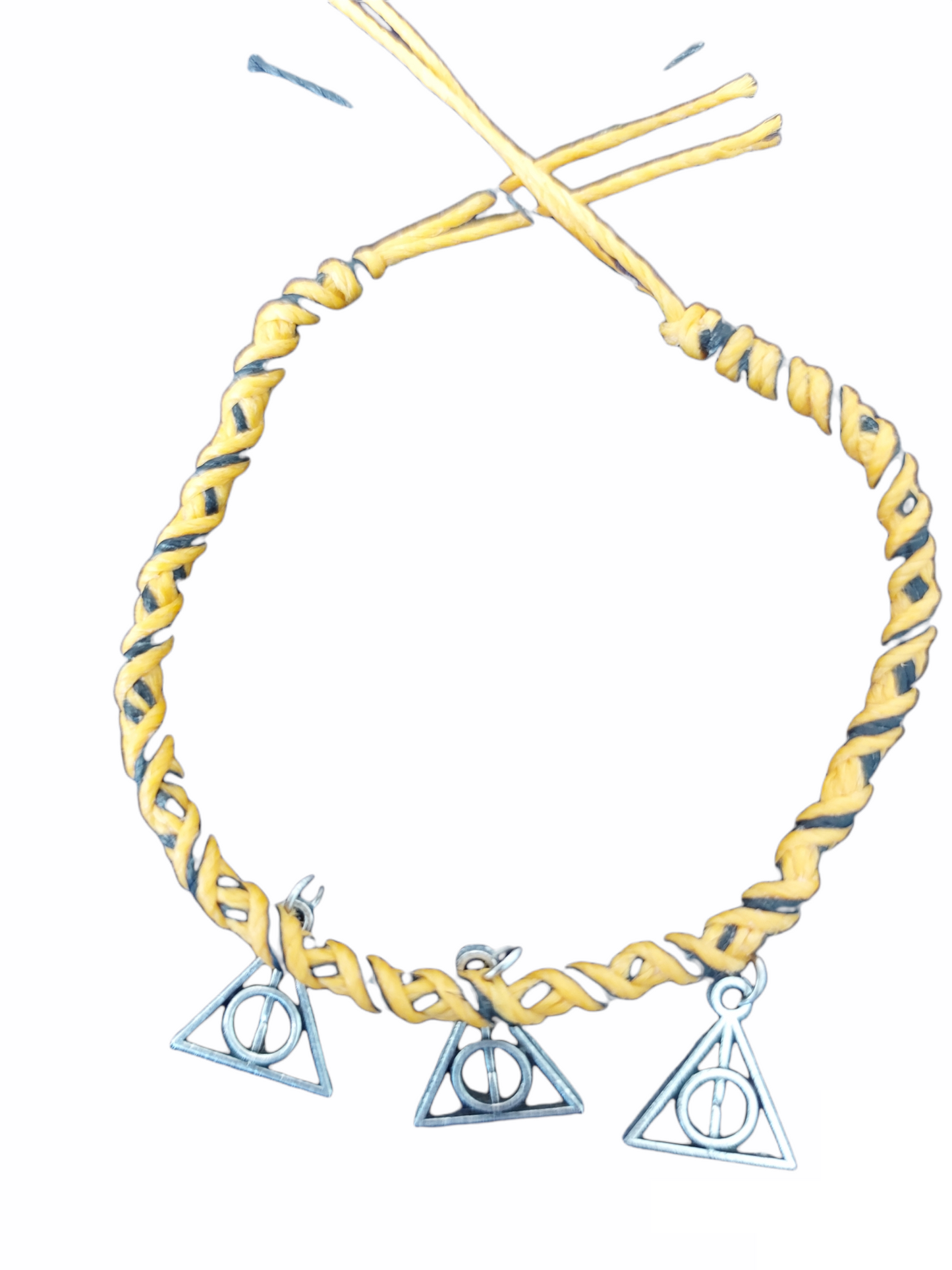 Pulsera artesanal - Hufflepuff