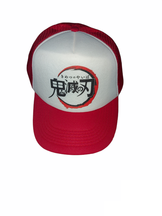 Gorra Trucker - Demon Slayer logo (Kanji)