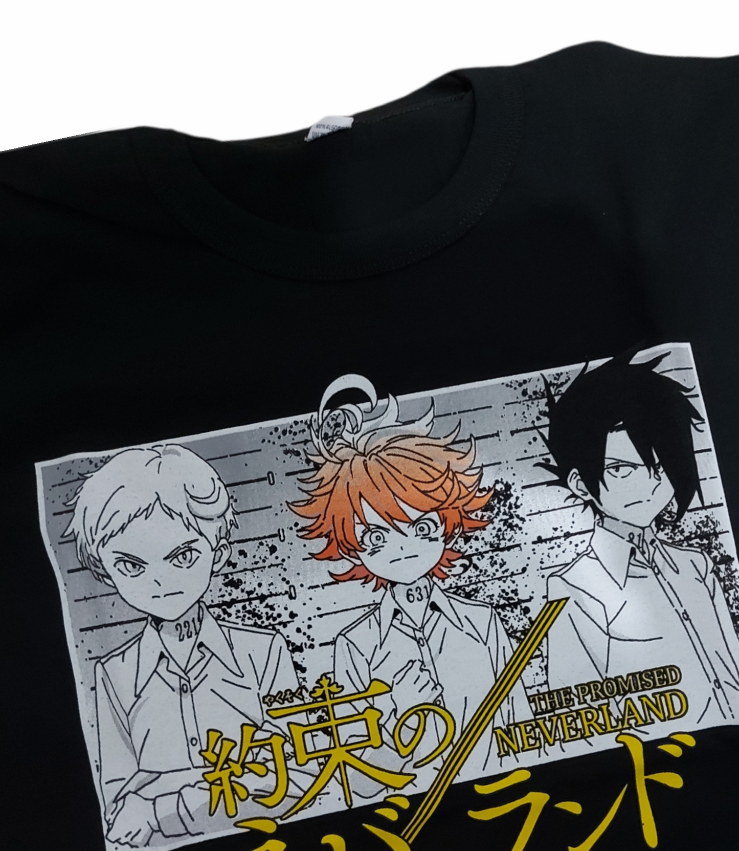 Remera serigrafía - The Promised Neverland (protagonistas)