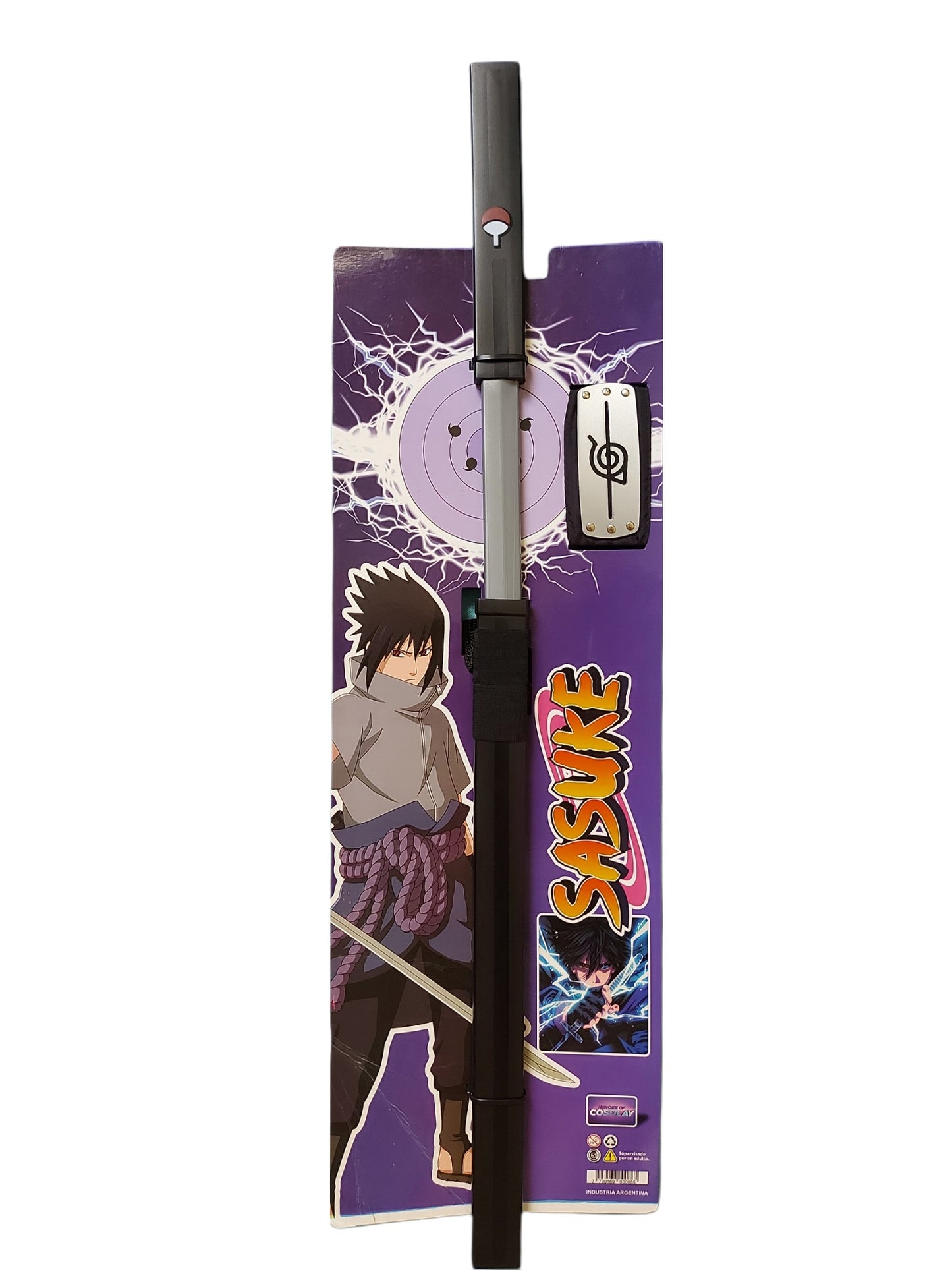 Set Sasuke Uchiha Espada Kusanagi + Funda + Vincha