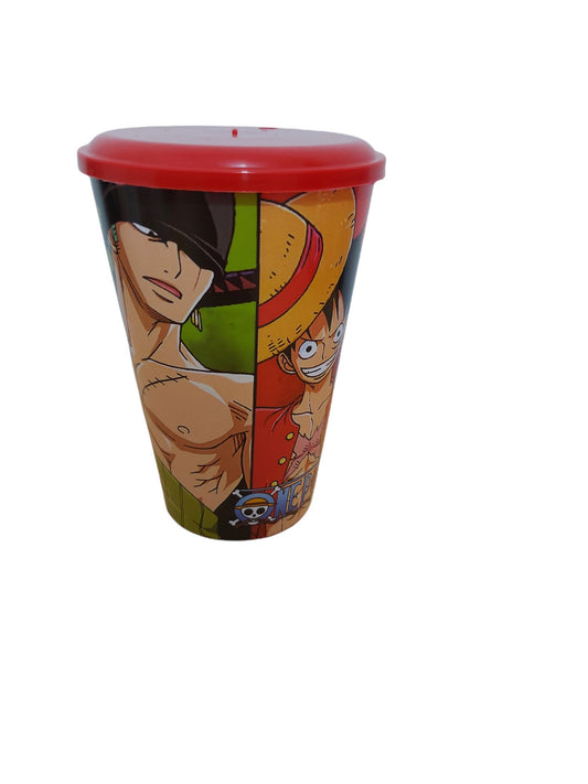 Vaso con sorbete One Piece