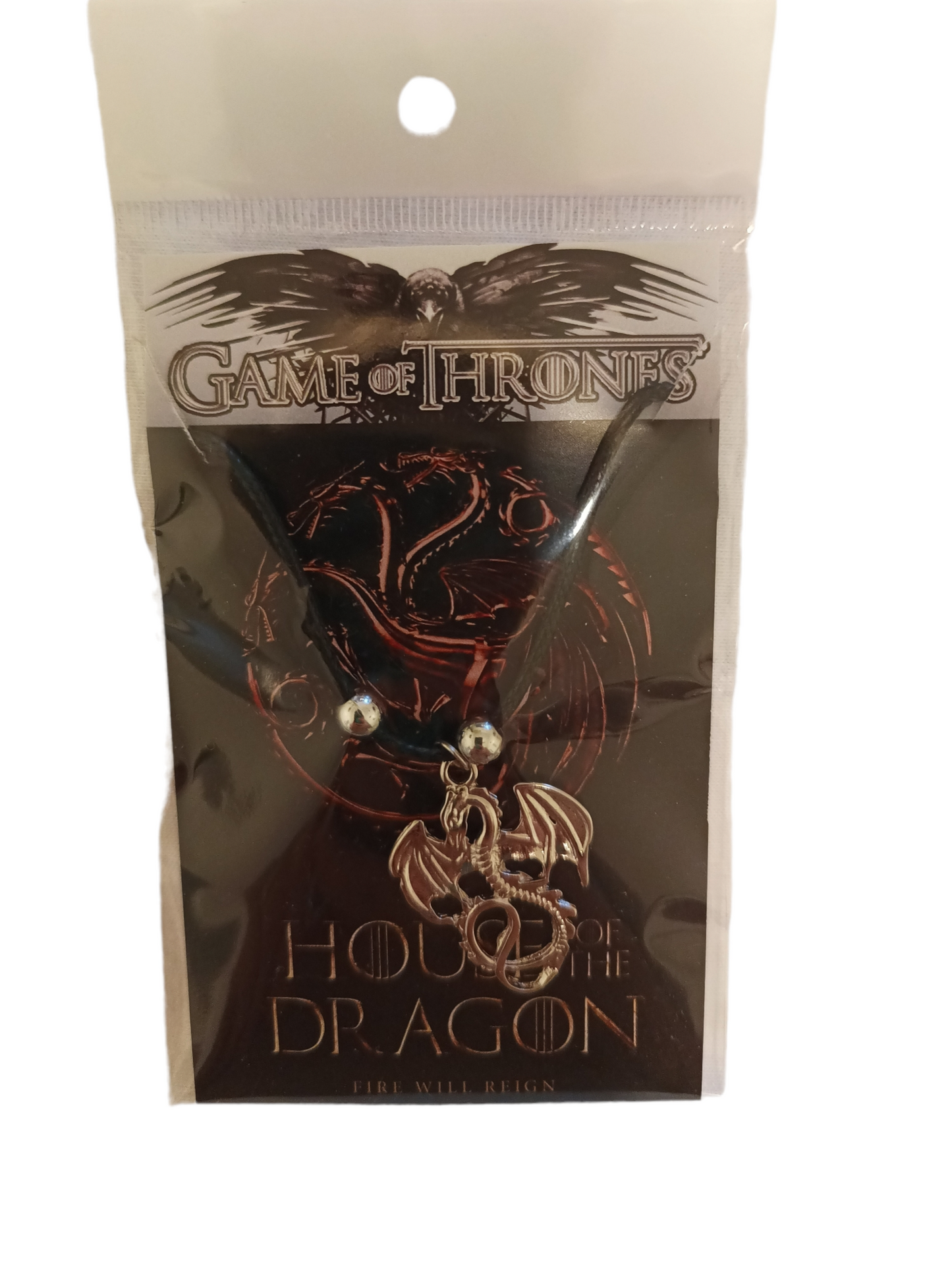 Dije House of the Dragon - Casa Targaryen (colgante)