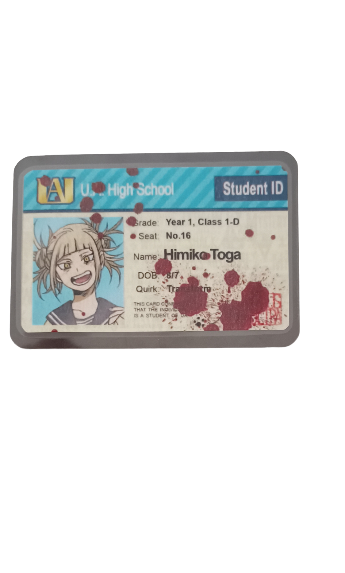 Credencial - Himiko Toga