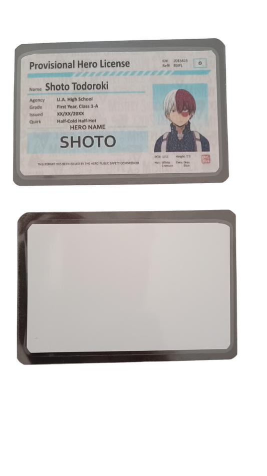 Credencial de héroe - Shoto Todoroki (Shoto)