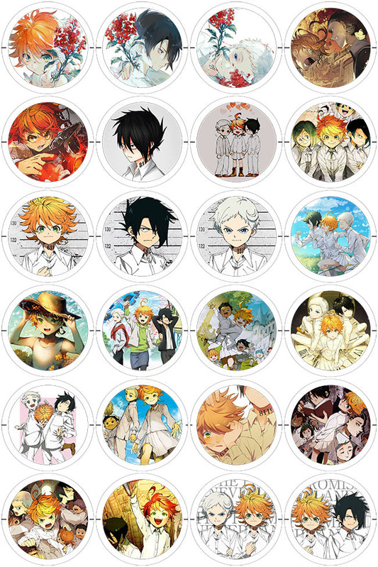 The Promised Neverland - 24 Pines de 56 mm