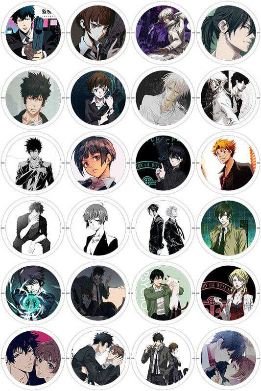 Psycho-Pass - 24 Pines de 56 mm