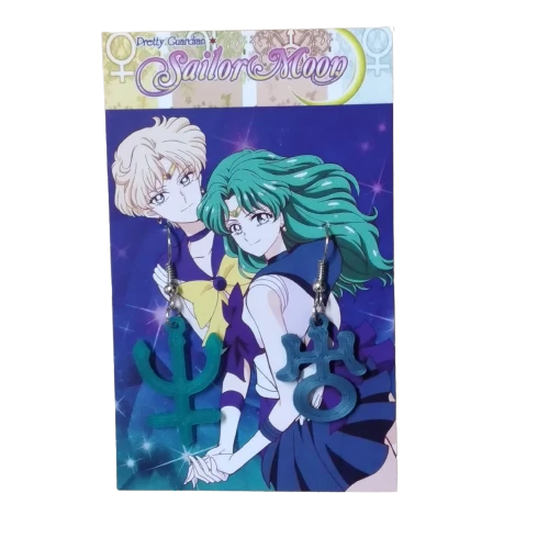 Aros 3D - Sailor Uranus & Neptune (PVC)