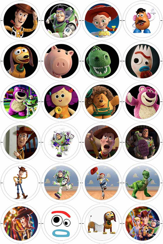 Toy Story - 24 Pines de 56 mm