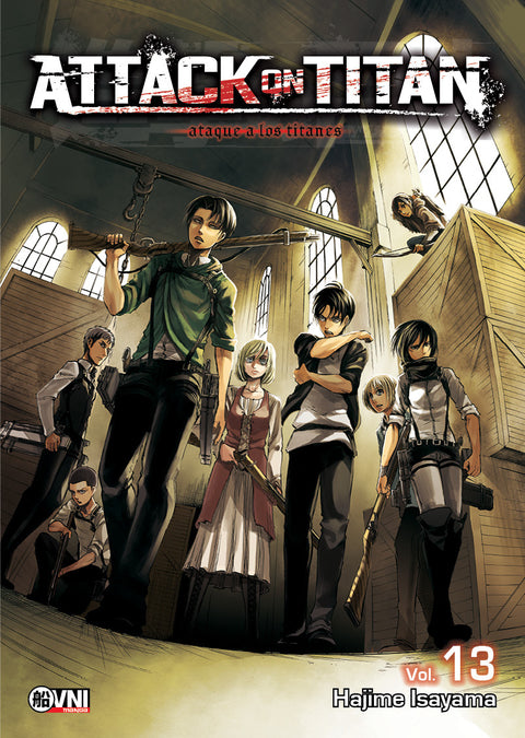 Manga - Attack on Titan (vol. 1 al 34)