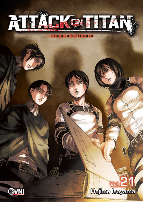 Manga - Attack on Titan (vol. 1 al 34)