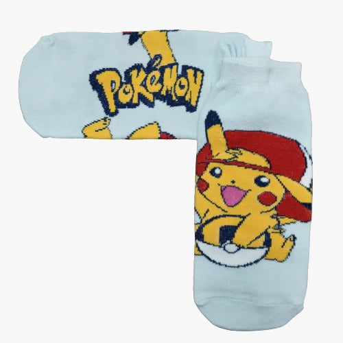 Soquetes (medias cortas) - Pikachu (con gorra)