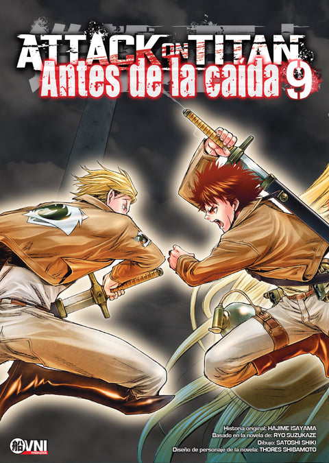 Manga - Attack on Titan: antes de la caida (vol. 1 al 17)