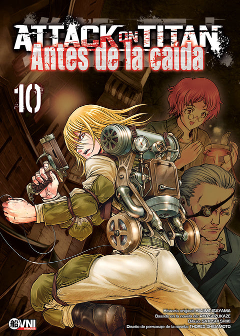 Manga - Attack on Titan: antes de la caida (vol. 1 al 17)