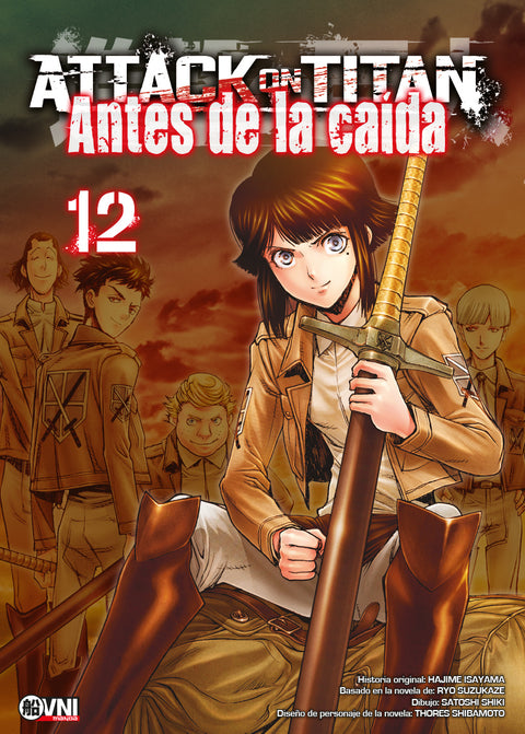 Manga - Attack on Titan: antes de la caida (vol. 1 al 17)