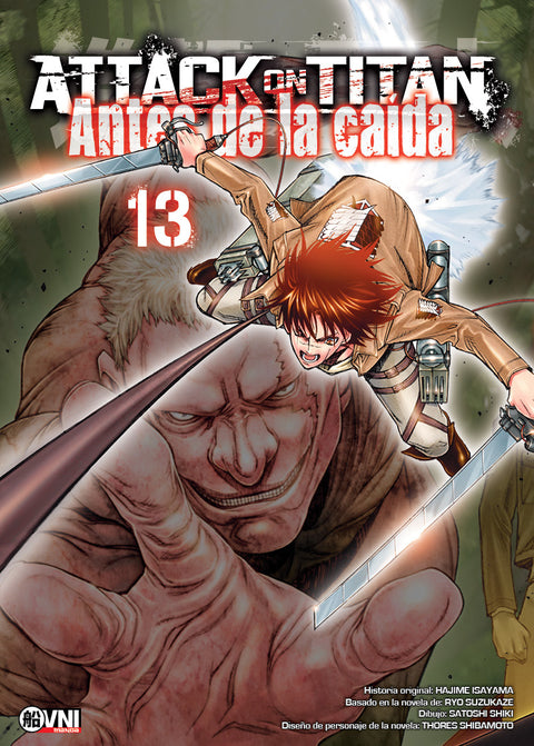 Manga - Attack on Titan: antes de la caida (vol. 1 al 17)