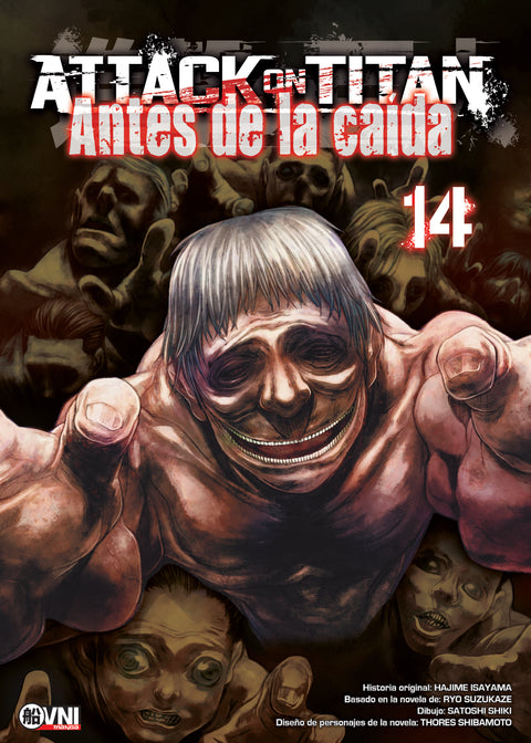 Manga - Attack on Titan: antes de la caida (vol. 1 al 17)