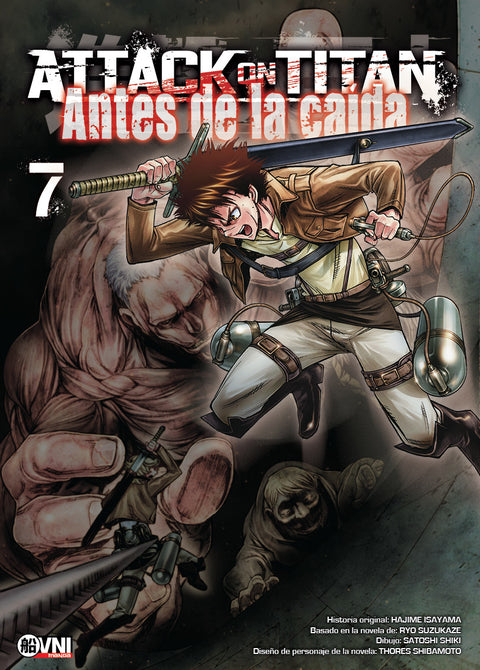 Manga - Attack on Titan: antes de la caida (vol. 1 al 17)