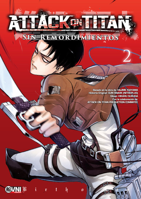 Manga - Attack on Titan: Sin remordimientos (2 volumenes)