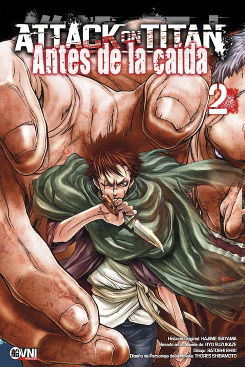 Manga - Attack on Titan: antes de la caida (vol. 1 al 17)