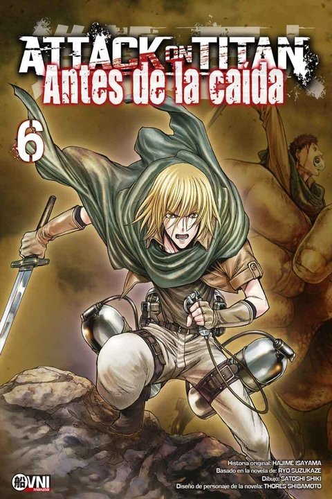 Manga - Attack on Titan: antes de la caida (vol. 1 al 17)