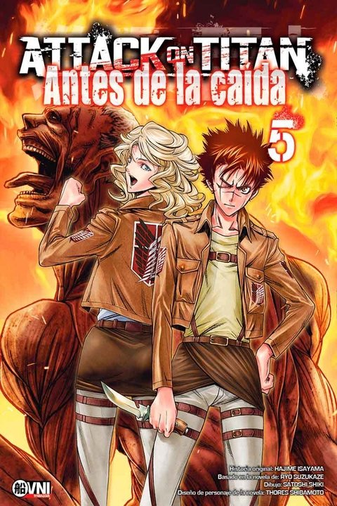 Manga - Attack on Titan: antes de la caida (vol. 1 al 17)