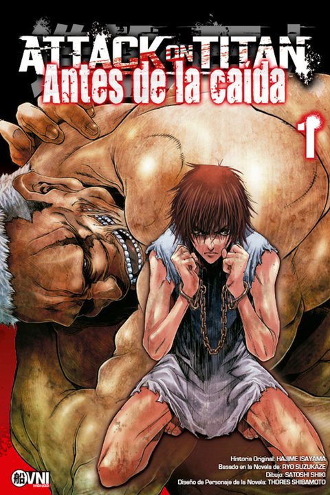 Manga - Attack on Titan: antes de la caida (vol. 1 al 17)