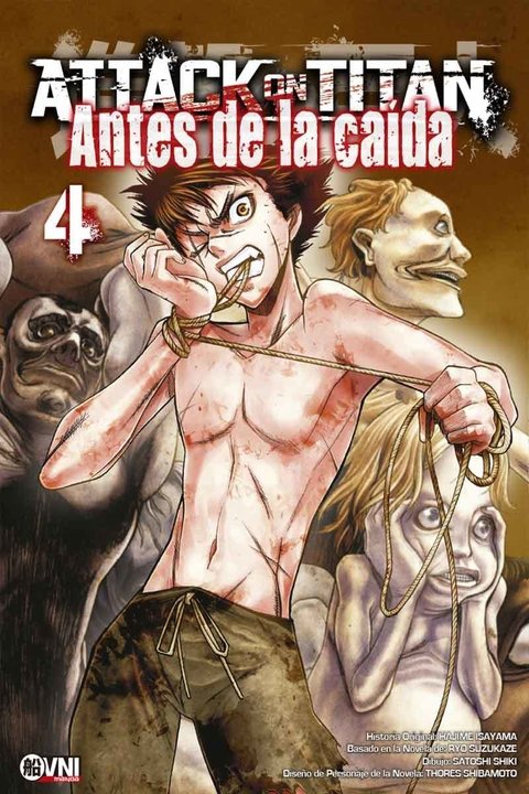 Manga - Attack on Titan: antes de la caida (vol. 1 al 17)