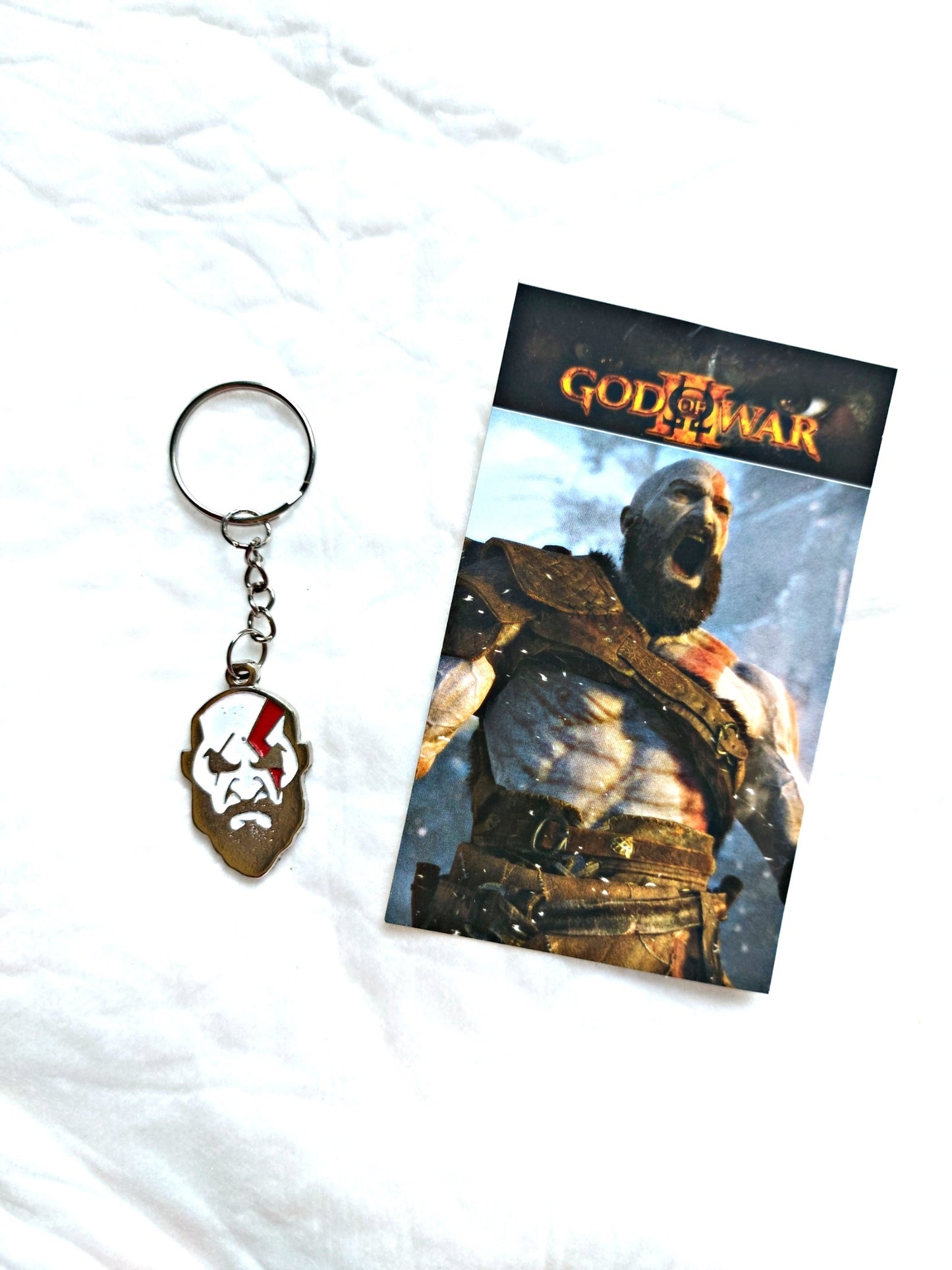 Kratos ver. GOW 4 (colgante o llavero)