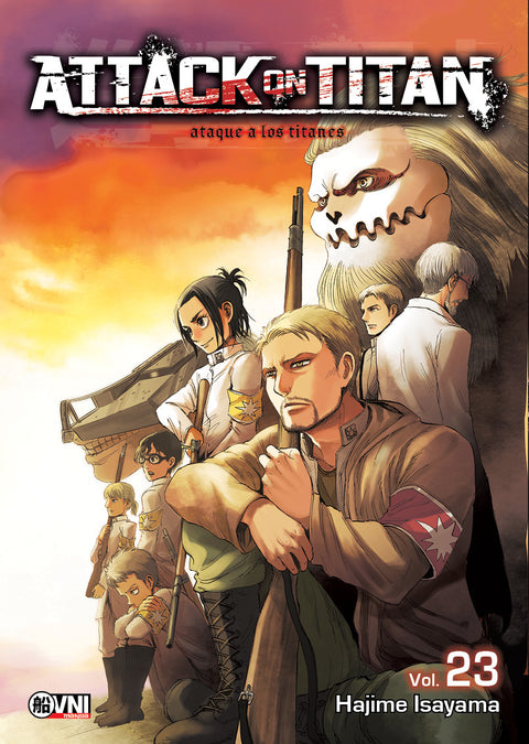 Manga - Attack on Titan (vol. 1 al 34)